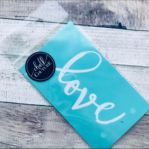 Chalk Couture Office 32chalk Couture Silkscreen Transfer Love Poshmark